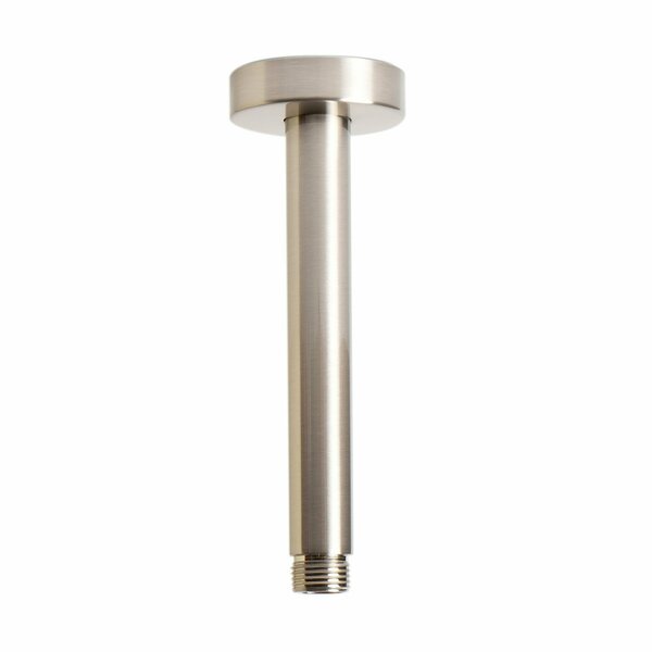 Alfi Brand Brushed Nickel 6" Round Ceiling Shower Arm ABSA6R-BN